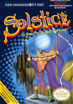 Solstice - The Quest for the Staff of Demnos (Europe) box art